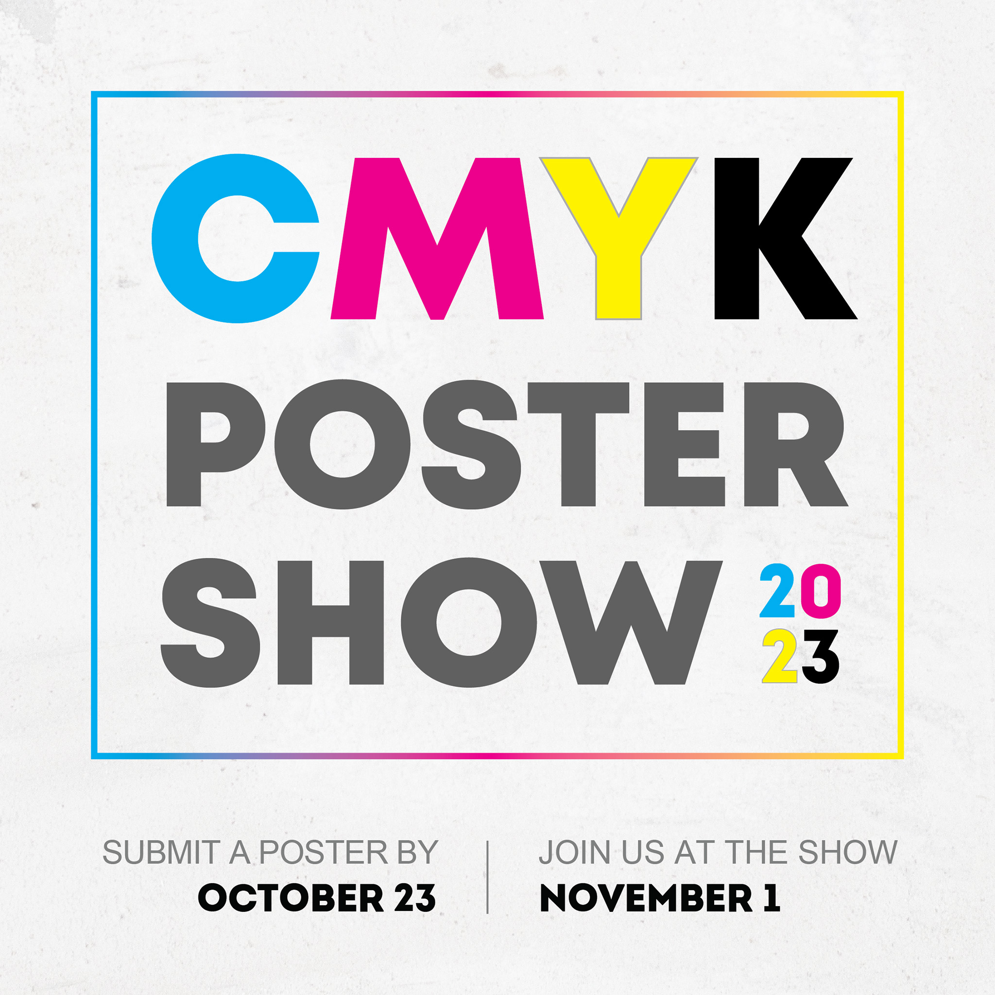 CMYK Poster Show 2023